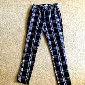 High rise skinny pants